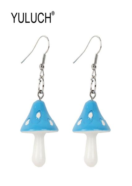 yuluch fashion mushroom pattern long dangle earrings female fashion jewelry personality women red green magic drop earrings9017056, Silver
yuluch fashion mushroom pattern long dangle earrings female fashion jewelry personality women red green magic drop earrings9017056, Silver
