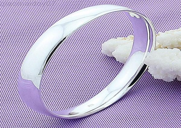 fashion 925 silver round bracelet bangles trendy simple large bracelet for women jewelry gift l2208122059045, Black
fashion 925 silver round bracelet bangles trendy simple large bracelet for women jewelry gift l2208122059045, Black