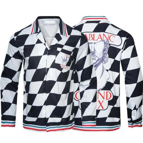 designer new autumn men039s casual shirts women single breasted long sleeve printed black and white diagonal check shirt asian 2986563, White;black
designer new autumn men039s casual shirts women single breasted long sleeve printed black and white diagonal check shirt asian 2986563, White;black