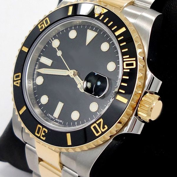 2023 men's sports watch black dial 40mm anti-reflective large date 116613 stainless steel 904l strap foldover clasp ln automatic mechan, Slivery;brown
2023 men's sports watch black dial 40mm anti-reflective large date 116613 stainless steel 904l strap foldover clasp ln automatic mechan, Slivery;brown