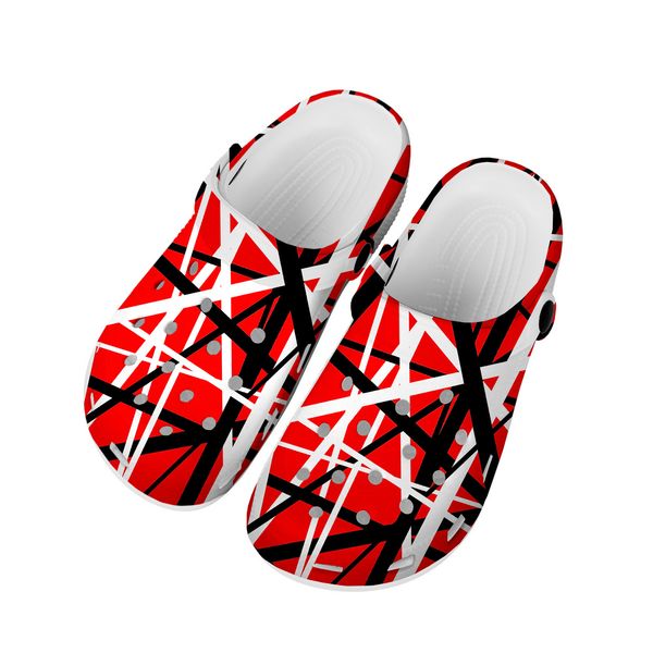 sandals van evh 5150 striped halen home clogs custom water shoes men's youth shoes garden clog 1984 sandals beach hole slider 230711, Black
sandals van evh 5150 striped halen home clogs custom water shoes men's youth shoes garden clog 1984 sandals beach hole slider 230711, Black