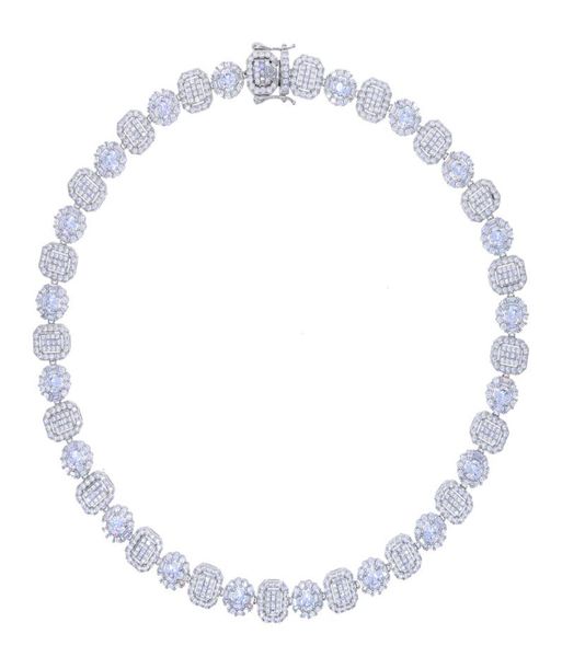 41cm goth chains tennis necklace zirconia stones chain necklaces for women engagement wedding party choker jewelry accessory hallo9559725, Silver
41cm goth chains tennis necklace zirconia stones chain necklaces for women engagement wedding party choker jewelry accessory hallo9559725, Silver