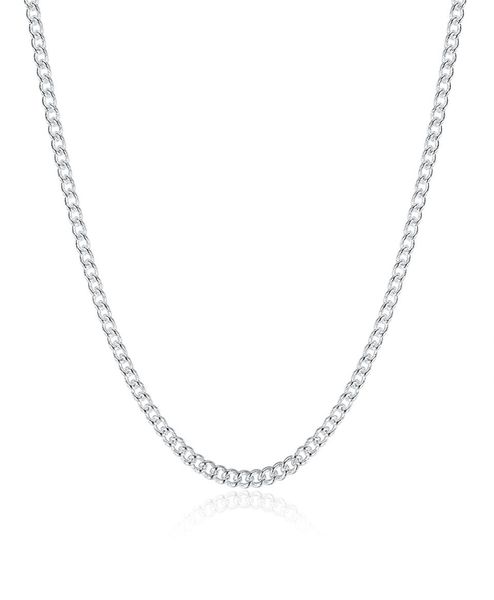 fashion jewelry silver chain 925 necklace 2mm curb chain for women girl 16 18 20 22 24 inches3651234
fashion jewelry silver chain 925 necklace 2mm curb chain for women girl 16 18 20 22 24 inches3651234
