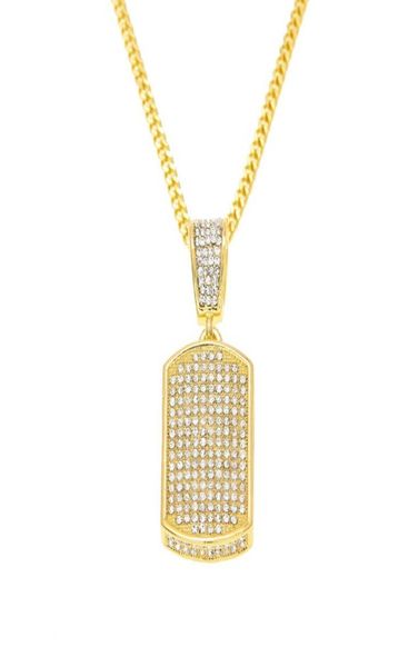 10 row ice out cz diamond metal hip hop gold silver square dag tag charm pendant necklace drop 6063084
10 row ice out cz diamond metal hip hop gold silver square dag tag charm pendant necklace drop 6063084