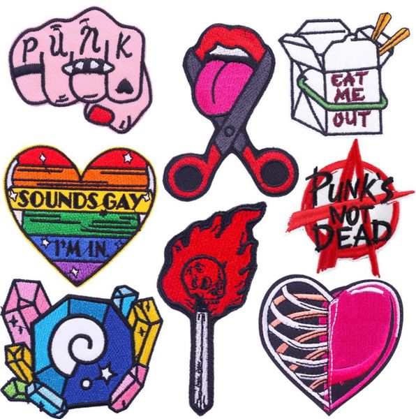 factory spot cartoon embroidery cloth stickers computer embroidery love rainbow with adhesive patch stickers punk gem cloth sticke1685823, Black
factory spot cartoon embroidery cloth stickers computer embroidery love rainbow with adhesive patch stickers punk gem cloth sticke1685823, Black