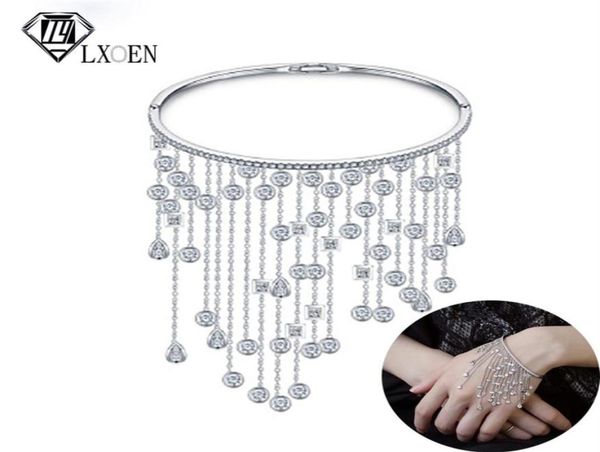 lxoen tassel bracelet with cubic zirconia stone bangles for wedding women fashion jewelry gift pulseiras282v5619973, Black
lxoen tassel bracelet with cubic zirconia stone bangles for wedding women fashion jewelry gift pulseiras282v5619973, Black
