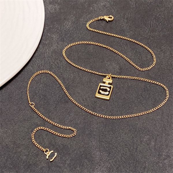women brand jewelry pendant necklace double letter designer ccity gold silver necklaces girl chokers man 743233
women brand jewelry pendant necklace double letter designer ccity gold silver necklaces girl chokers man 743233