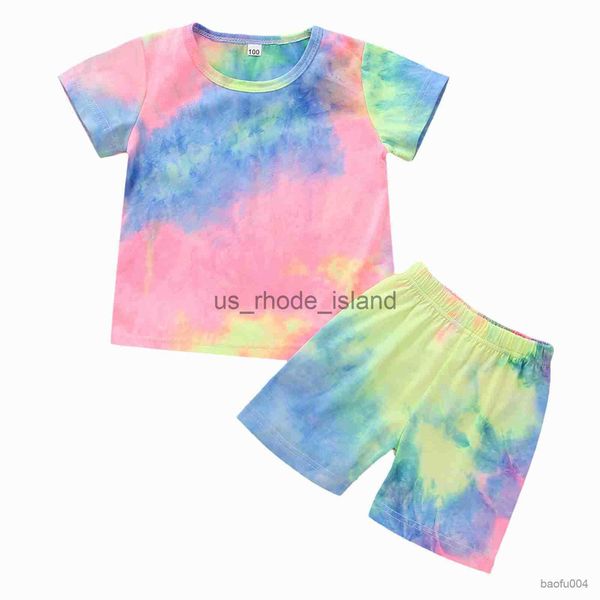 clothing sets clothing sets 2-7years kids suit set girls tie-dye print round collar short sleeve t-shirtand short pants for summer r230518 x, White
clothing sets clothing sets 2-7years kids suit set girls tie-dye print round collar short sleeve t-shirtand short pants for summer r230518 x, White