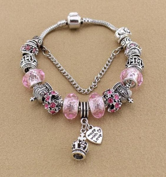 new charm emperor pendant bracelet for silver plated diy crystal beaded bracelet women's birthday gift with box5432841, Golden;silver
new charm emperor pendant bracelet for silver plated diy crystal beaded bracelet women's birthday gift with box5432841, Golden;silver