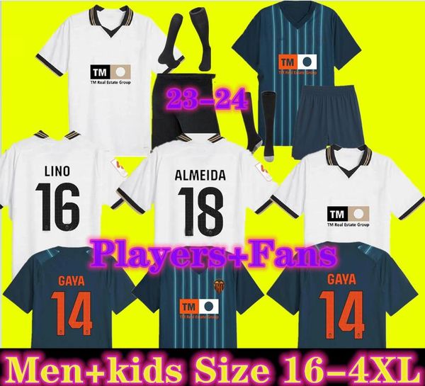 23 24 valencia soccer jerseys cavani 7 guedes gameiro camisetas de futbol kluivert gaya m.gomez men kids kit football shirts 2023 rivero c.s, Black;yellow
23 24 valencia soccer jerseys cavani 7 guedes gameiro camisetas de futbol kluivert gaya m.gomez men kids kit football shirts 2023 rivero c.s, Black;yellow