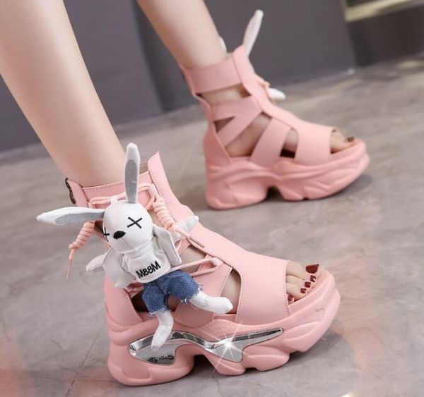 summer women's sports beach sandals new casual wedge heel muffin thick bottom with high-heeled open-toe sandals, Black
summer women's sports beach sandals new casual wedge heel muffin thick bottom with high-heeled open-toe sandals, Black