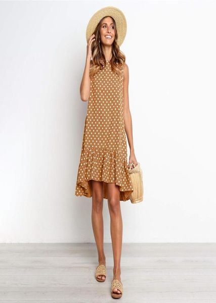 women summer dress polka dot chiffon sleeveless beach mini casual yellow sundress 2020 fashion plus size dresses for woman1357872, Black;gray
women summer dress polka dot chiffon sleeveless beach mini casual yellow sundress 2020 fashion plus size dresses for woman1357872, Black;gray
