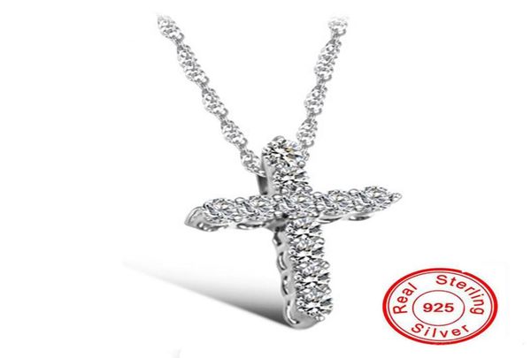 luxury original 925 sterling silver cross pendant necklace princess luxury diamond necklace pendant for ladies and women designer 3197816
luxury original 925 sterling silver cross pendant necklace princess luxury diamond necklace pendant for ladies and women designer 3197816