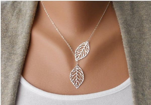 2015 brand designer women fashion simple 2 leaves choker necklace collar statement necklace women jewelry gift8114938, Silver
2015 brand designer women fashion simple 2 leaves choker necklace collar statement necklace women jewelry gift8114938, Silver