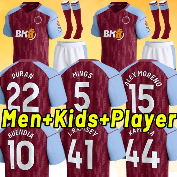 2023 2024 home red soccer jerseys kamara watkins buendia 23 24 mcginn el ghazi douglas luiz mings konsa cash football shirt men kids kit ast, Black;yellow
2023 2024 home red soccer jerseys kamara watkins buendia 23 24 mcginn el ghazi douglas luiz mings konsa cash football shirt men kids kit ast, Black;yellow