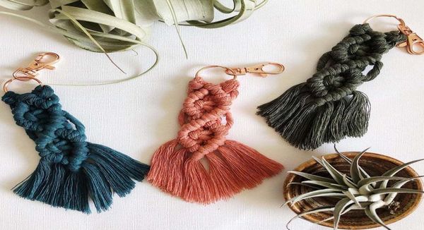 personalized creative irregular tassel bohemian keychain cute cotton rope weave bag decoration macrame pendant keychain7760539, Slivery;golden
personalized creative irregular tassel bohemian keychain cute cotton rope weave bag decoration macrame pendant keychain7760539, Slivery;golden