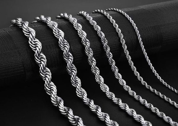 stainless steel rope chain necklace 25mm never fade waterproof choker necklaces men women hip hop jewelry 316l silver chain1043261
stainless steel rope chain necklace 25mm never fade waterproof choker necklaces men women hip hop jewelry 316l silver chain1043261