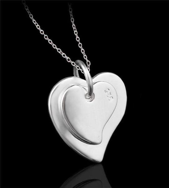 fashion jewelry 925 sterling silver double heart pendant necklace valentine039s day gift for girls 1086877
fashion jewelry 925 sterling silver double heart pendant necklace valentine039s day gift for girls 1086877