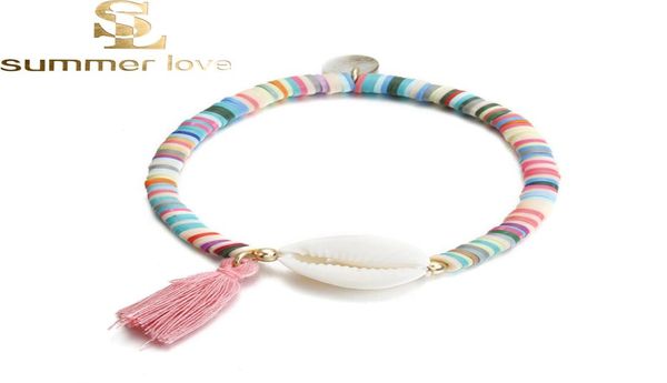 fashion white shell elastic tassel charm bracelet bohemian colorful polymer clay beaded bracelets for women diy jewelry making gif9600422, Golden;silver
fashion white shell elastic tassel charm bracelet bohemian colorful polymer clay beaded bracelets for women diy jewelry making gif9600422, Golden;silver