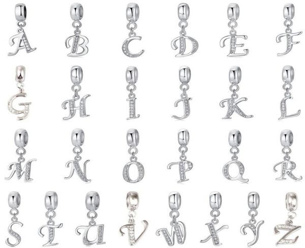 authentic 925 sterling silver charm bead vintage az letter dangle charms crystal fit pandora original bracelet fine jewelry loose1230167, Bronze;silver
authentic 925 sterling silver charm bead vintage az letter dangle charms crystal fit pandora original bracelet fine jewelry loose1230167, Bronze;silver
