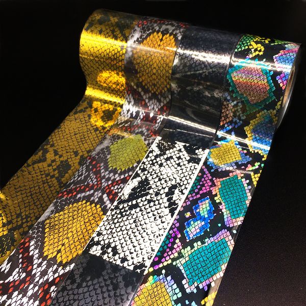 stickers decals 1 roll 100m laser snake skin nail foils for nails transfer paper holographic manicure set diy clear black decorations 230712
stickers decals 1 roll 100m laser snake skin nail foils for nails transfer paper holographic manicure set diy clear black decorations 230712