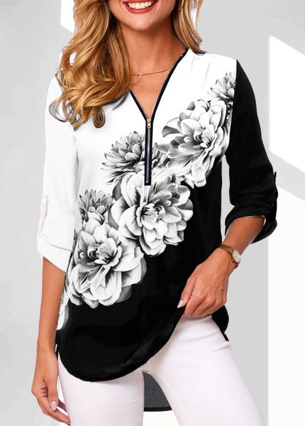 women's blouses shirts women shirt blouse fashion zipper v-neck long sleeve spring autumn new street hipster casual lady clothes l2307, White
women's blouses shirts women shirt blouse fashion zipper v-neck long sleeve spring autumn new street hipster casual lady clothes l2307, White
