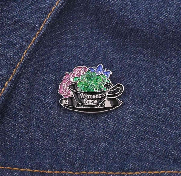 whole 10pcs lot witches brew brooch lapel women halloween feminist mother gift enamel pin broche169p4065496, Gray
whole 10pcs lot witches brew brooch lapel women halloween feminist mother gift enamel pin broche169p4065496, Gray