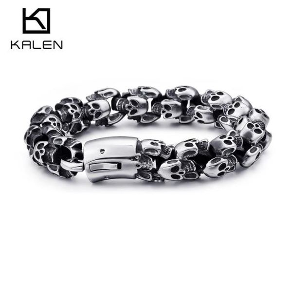 kalen large stainless steel shiny skull charm bracelets men039s bracelet boy punk skeleton fashion jewelry gift to big men2426577, Golden;silver
kalen large stainless steel shiny skull charm bracelets men039s bracelet boy punk skeleton fashion jewelry gift to big men2426577, Golden;silver