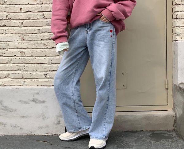 embroidered denim wide leg pants women039s spring simple style trousers 2020 elegant straight jeans loose casual female trouser5062966, Blue
embroidered denim wide leg pants women039s spring simple style trousers 2020 elegant straight jeans loose casual female trouser5062966, Blue