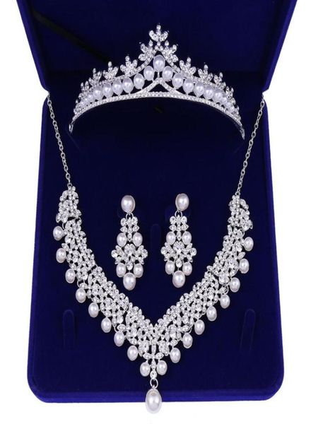 crystal pearl bridal jewelry sets wedding crown necklace with earrings bride hair ornament choker for women accessories 2203309268251, Slivery;golden
crystal pearl bridal jewelry sets wedding crown necklace with earrings bride hair ornament choker for women accessories 2203309268251, Slivery;golden