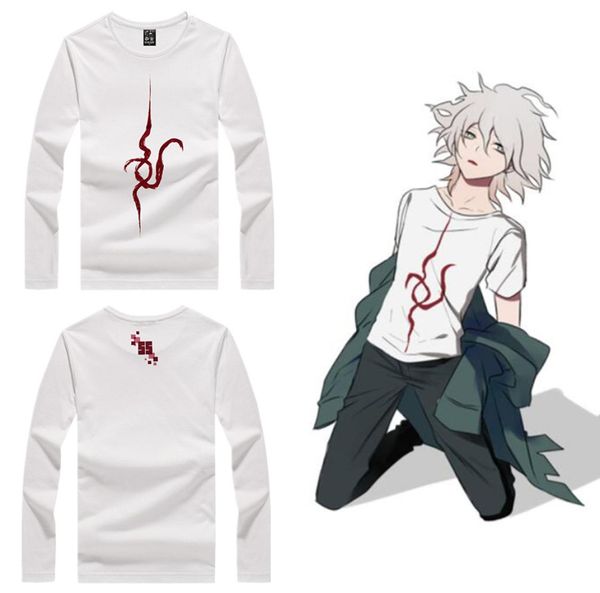 japan anime white danganronpa komaeda nagito tee cosplay costume long sleeve casual shirt asian size 1633860, Black;red
japan anime white danganronpa komaeda nagito tee cosplay costume long sleeve casual shirt asian size 1633860, Black;red