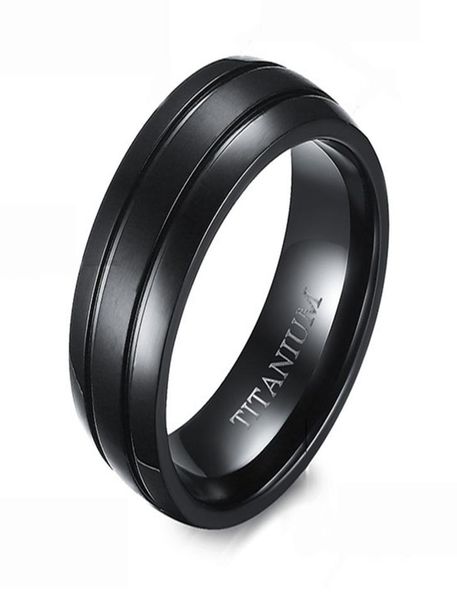 8mm basic mens double lines titanium steel wedding band ring well finished comfort fit6194580, Silver
8mm basic mens double lines titanium steel wedding band ring well finished comfort fit6194580, Silver