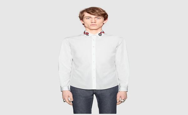 new fashion spring autumn embroidery collar coral snake mens shirts long sleeve slim fit casual cool business social shirt for mal4050528, White;black
new fashion spring autumn embroidery collar coral snake mens shirts long sleeve slim fit casual cool business social shirt for mal4050528, White;black