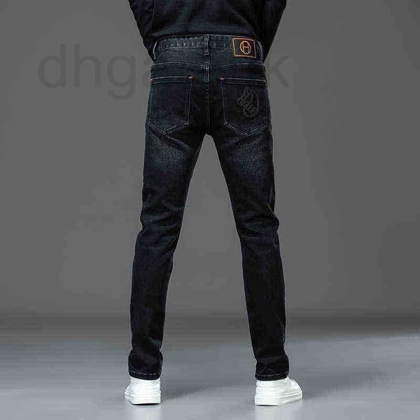 men's jeans designer family h brand autumn winter live broadcast selling european goods high-end elastic long pants fashion embroidery, Blue
men's jeans designer family h brand autumn winter live broadcast selling european goods high-end elastic long pants fashion embroidery, Blue