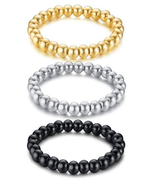 n008 fashion gifts stainless steel handmade ball beaded link chain bracelet silvergoldblack choose 8260390391860102, Black
n008 fashion gifts stainless steel handmade ball beaded link chain bracelet silvergoldblack choose 8260390391860102, Black