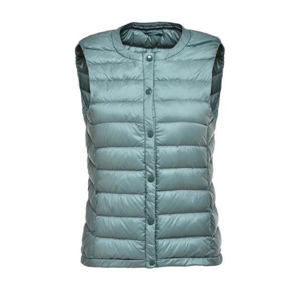 women sleeveless vest coat autumn winter ultra light waistcoat female slim single breasted short white duck down jacket outwear3858896, Black
women sleeveless vest coat autumn winter ultra light waistcoat female slim single breasted short white duck down jacket outwear3858896, Black