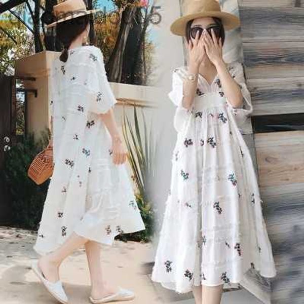 summer vest + loose dress cotton linen dress for pregnant women maternity v-neck clothes for pregnancy embroidery pregnant dress l230712, White
summer vest + loose dress cotton linen dress for pregnant women maternity v-neck clothes for pregnancy embroidery pregnant dress l230712, White