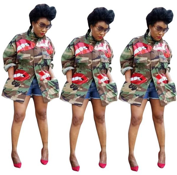 styles autumn women camouflage coats red sequins cute pattern long sleeves big pockets fashion lady jackets casual coatsout1945469, Black;brown
styles autumn women camouflage coats red sequins cute pattern long sleeves big pockets fashion lady jackets casual coatsout1945469, Black;brown