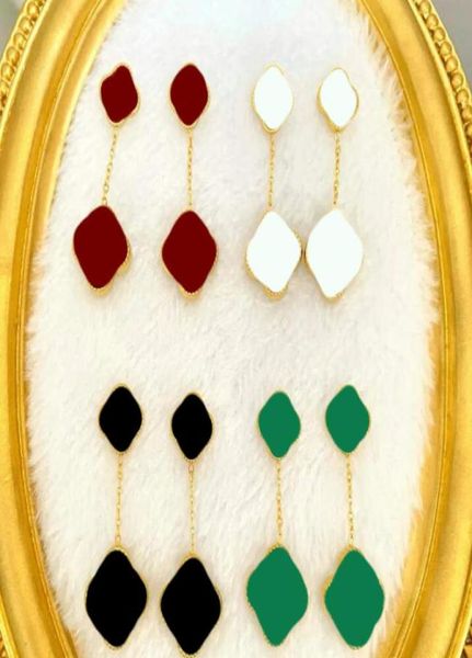 two flowers 4four leaf clover charm stud earrings back motherofpearl silver 18k gold plated agate for womengirls valentine033505222, Golden
two flowers 4four leaf clover charm stud earrings back motherofpearl silver 18k gold plated agate for womengirls valentine033505222, Golden