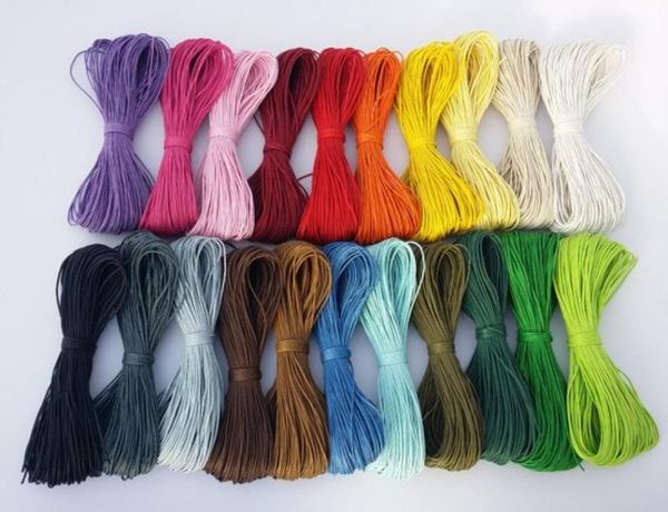 400yard lot 15mm 28 colors waxed cotton cordropestringnecklace and bracelet cordbeading string cordjewelry making diy cord6454112, White;red
400yard lot 15mm 28 colors waxed cotton cordropestringnecklace and bracelet cordbeading string cordjewelry making diy cord6454112, White;red