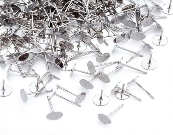 500pcs 4 5 6 8mm stainless steel blank post earring stud base pins cabochon cameo settings flat round tray base for diy jewelry4752933, Blue;slivery
500pcs 4 5 6 8mm stainless steel blank post earring stud base pins cabochon cameo settings flat round tray base for diy jewelry4752933, Blue;slivery