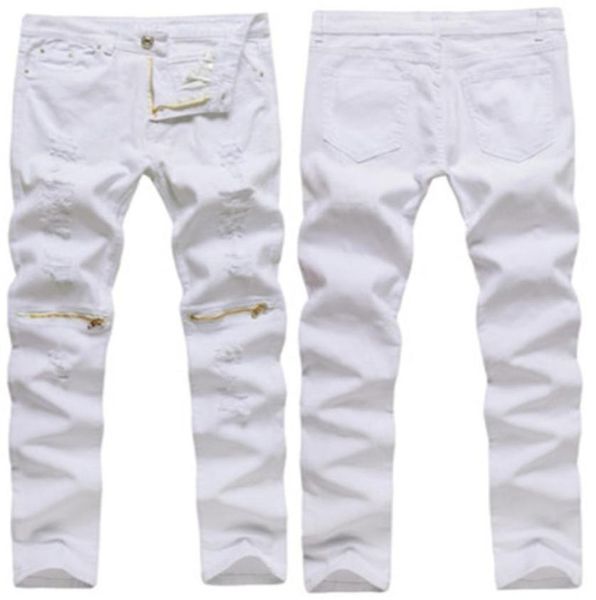 2018 men039s casual zipper decoration hole high elastic slim fashion jeans casual style solid white male skinny trousers4742169, Blue
2018 men039s casual zipper decoration hole high elastic slim fashion jeans casual style solid white male skinny trousers4742169, Blue