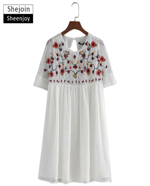 whole shejoinsheenjoy summer dress women fashion vintage floral embroidery dress oneck short sleeve casual mini white chiffo7008310, White;black
whole shejoinsheenjoy summer dress women fashion vintage floral embroidery dress oneck short sleeve casual mini white chiffo7008310, White;black