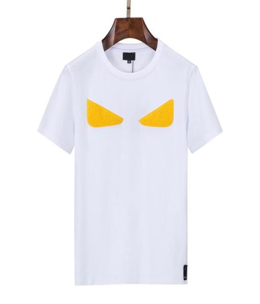 famous designer mens t shirts little monster devil039s eye embroidery pure cotton short sleeve tshirt for men women b7073278, White;black
famous designer mens t shirts little monster devil039s eye embroidery pure cotton short sleeve tshirt for men women b7073278, White;black