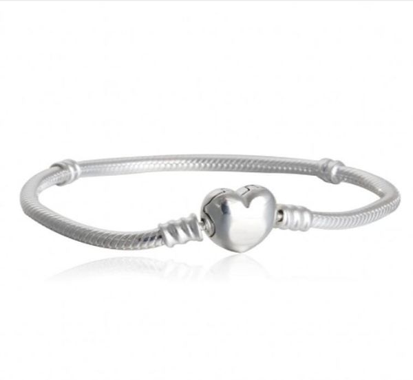 new heart clasp bracelets famous brand logo authentic 925 sterling silver fashion chain charm bracelets diy charms beads pd16666423, Black
new heart clasp bracelets famous brand logo authentic 925 sterling silver fashion chain charm bracelets diy charms beads pd16666423, Black