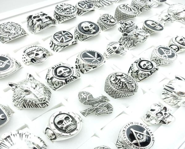 wholesale 50pcs/lot vintage punk rings for men women fashion jewelry finger accessories silver color skull animals4226146, Golden;silver
wholesale 50pcs/lot vintage punk rings for men women fashion jewelry finger accessories silver color skull animals4226146, Golden;silver