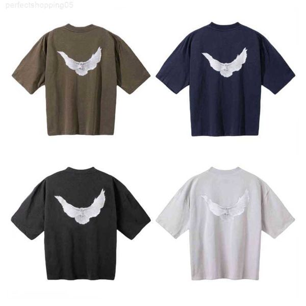 designer kanyes classic wests t shirt three party joint peace dove summer printed washing water short sleeves high street mens and womens yz, White;black
designer kanyes classic wests t shirt three party joint peace dove summer printed washing water short sleeves high street mens and womens yz, White;black