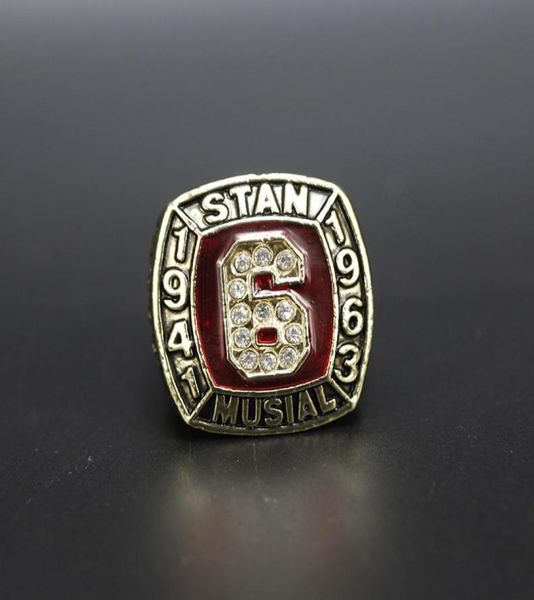 hall of fame baseball 1943 1963 6 stan musial team champions championship ring with wooden display box souvenir men fan gift 20208910983, Golden;silver
hall of fame baseball 1943 1963 6 stan musial team champions championship ring with wooden display box souvenir men fan gift 20208910983, Golden;silver