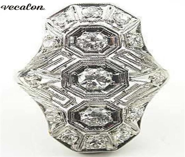 vecalon vintage hyperbole ring 925 sterling silver filled crystal cz party wedding band rings for women men jewelry9940628, Slivery;golden
vecalon vintage hyperbole ring 925 sterling silver filled crystal cz party wedding band rings for women men jewelry9940628, Slivery;golden