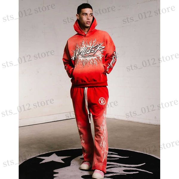 men's pants red hellstar bell-bottoms pant vintage mud flame print wash sweatpant men women casual trousers sportpant t230712, Black
men's pants red hellstar bell-bottoms pant vintage mud flame print wash sweatpant men women casual trousers sportpant t230712, Black
